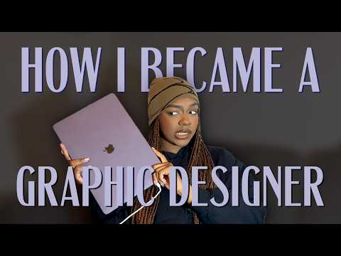 How I became a SELF TAUGHT graphic designer + tips for aspiring designers