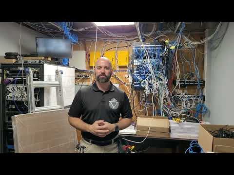 Network Cabling & Server Room Cleanup Timelapse!