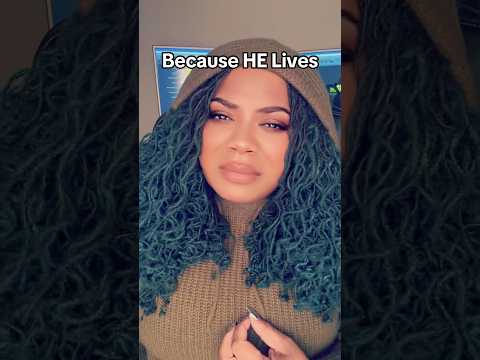 Because He Lives 🤍 #gospelmusic #singing #SundayWorship