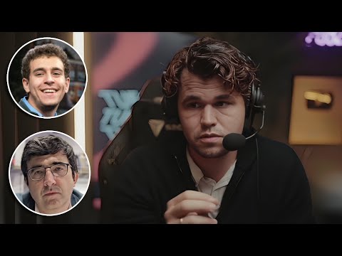 Magnus on Daniel Naroditsky and Krmanik