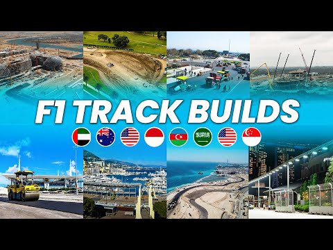 How F1 Tracks are Built