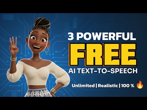 3 FREE AI Voice Tools That Sound Real | Full Tutorial