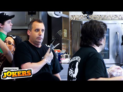 Impractical Jokers Funniest Moments - Challenge Joe Bagel Boyz | Best Prank Compilation Part 22