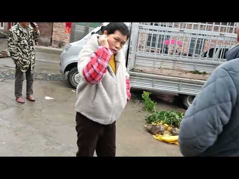 中国湖南永州农村赶集，过完年人不多#travel