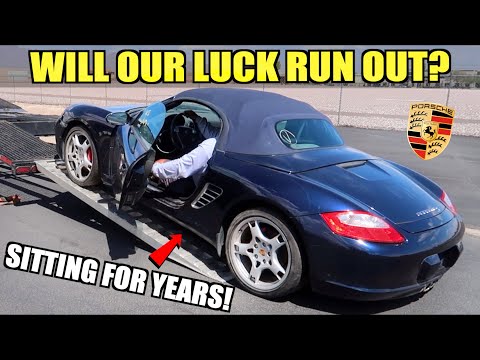 We Bought a Non-Running 987 Porsche Boxster S CHEAP! Let's Save Another!