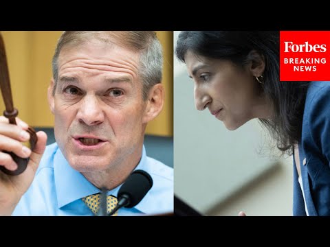 'Why Are You Harassing Twitter?': Jim Jordan Aggressively Questions FTC's Lina Khan