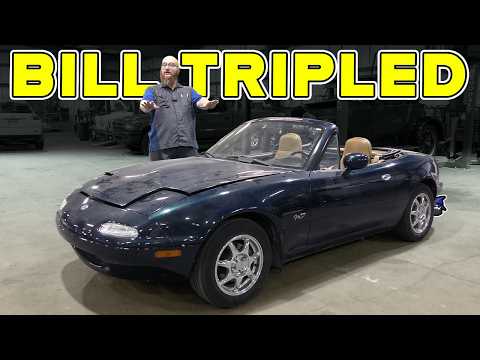 Miata Repair Bill Went from Reasonable to Expensive in a Flash