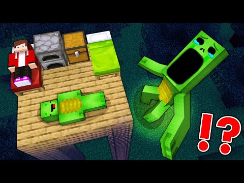 Mikey and JJ SURVIVE 99 Days in FOREST with BURIED ALIVE MIKEY ! - Minecraft (Maizen)