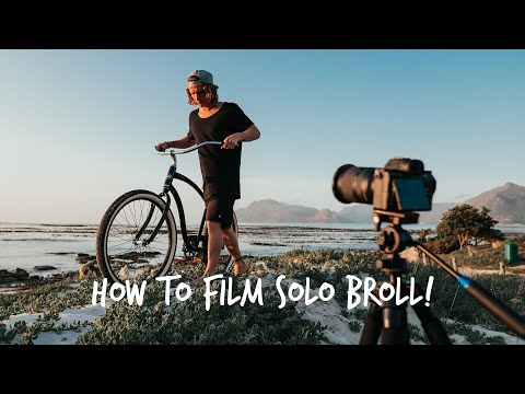 The SECRET To SHOOTING GOOD B ROLL OF YOURSELF - A Behind The Scenes Demonstration
