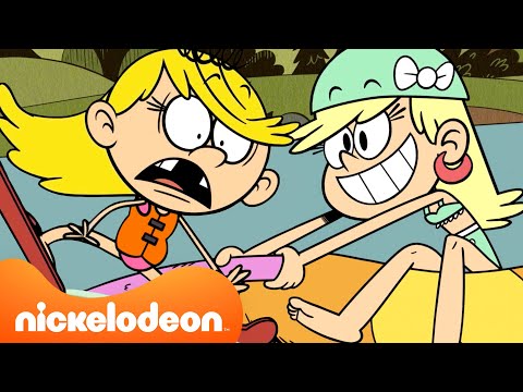 Loud House Characters Touching Grass for 60 Minutes Straight 🌳 | @Nicktoons