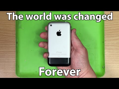 The First Ever Apple iPhone.