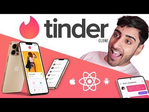 🔴 Let's build a Tinder Clone with REACT NATIVE! (Messaging, ContextAPI, Google Auth, Firebase)