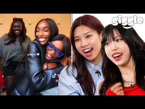 Korean girls react to Girlhood TikToks!