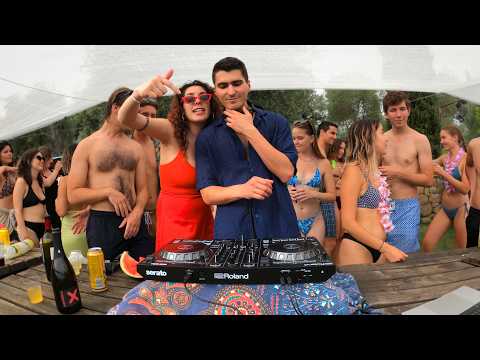 Pool party over the roofs of Florence - Funky House Mix - ITALY