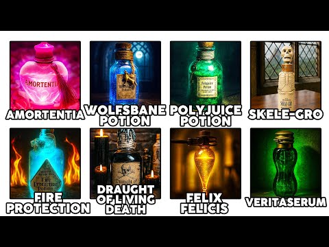 Every Potion In Harry Potter EXPLAINED in Detail