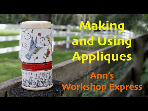 Making and Using Appliques - Pottery Project