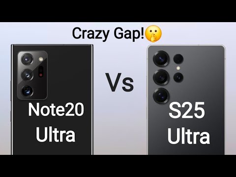 Note 20 Ultra Vs S25 Ultra//It shocked me! 🤯