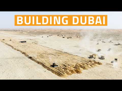 We Visited Dubai's Biggest Earthmoving Projects!