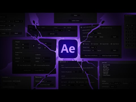 I made these after effects scripts to improve your workflow