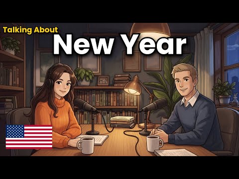 How to Talk About New Year in English | English Conversation Practice