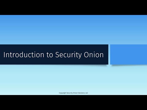 Introduction to Security Onion 2.4