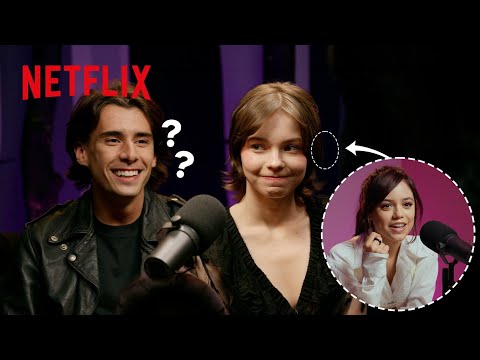 Jenna Ortega & Emma Myers Prank Georgie Farmer | Wednesday: Season 2 | Netflix