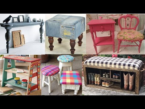 Restore & Redesign ideas: old Furniture Makeovers for  Stunning  Modern  Home Decor and Sellable