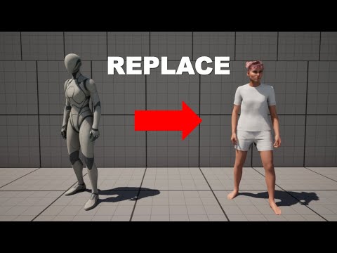 How to Replace the Mannequin with a Metahuman in Unreal Engine 5.6