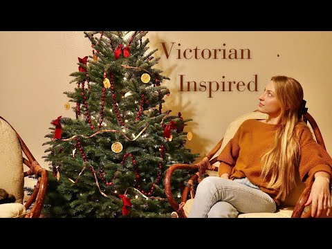 CHRISTMAS DECORATIONS 2023 (DIY Garland and Ornaments) | Moody Victorian
