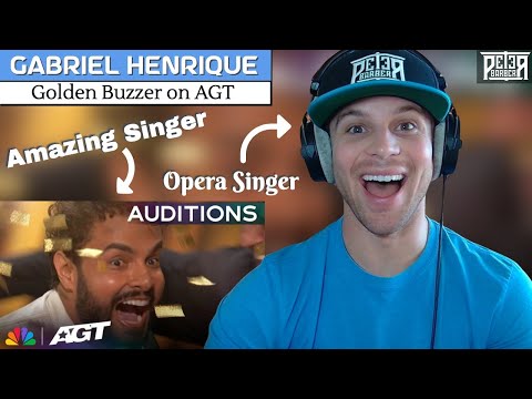 Gabriel Henrique is INCREDIBLE! Opera Singer Reaction (& Analysis) | AGT Golden Buzzer
