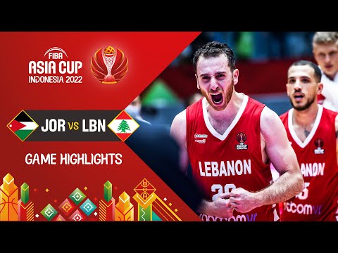 Jordan 🇯🇴 - Lebanon 🇱🇧 | Semi-Final | Basketball Highlights - #FIBAASIACUP 2022