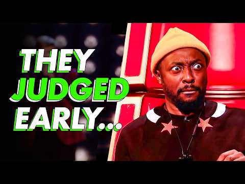 When The Coaches Guessed WRONG 😅 | Most Misjudged Voices on The Voice!