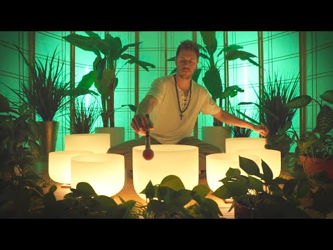 Enchanted Garden Sound Bath | Crystal singing bowl music