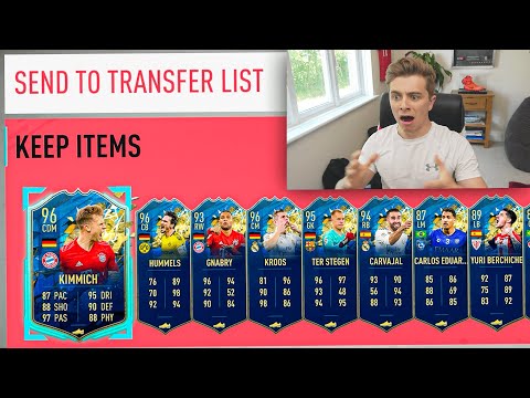 Packing TOTS's rated 95+ for 12 minutes straight