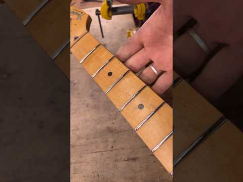 Converting a Fender Stratocaster to a Suhr with steel frets