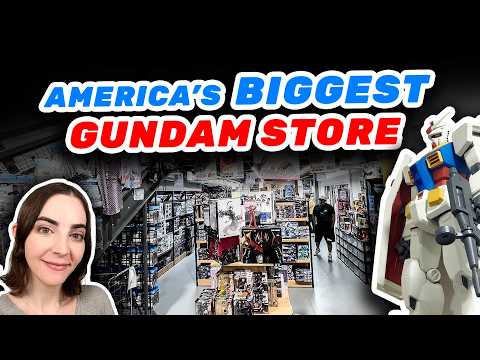 AMERICA’S LARGEST GUNDAM STORE – Full Tour!