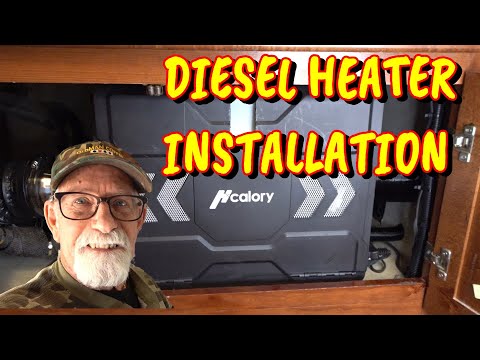 Hcalory Diesel Heater Installation in my RV