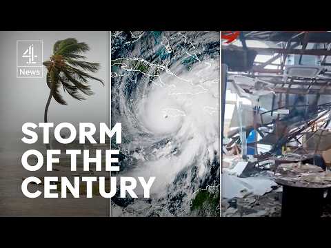 Hurricane Melissa make landfall in Jamaica - strongest in its history