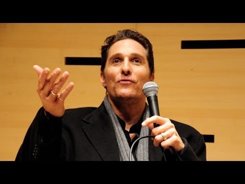 Matthew McConaughey On His Process