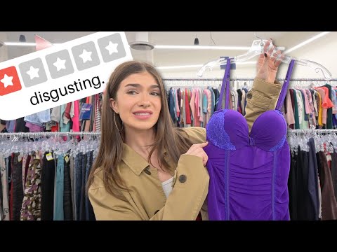 I WENT to the WORST RATED THRIFT STORE EVER 😳