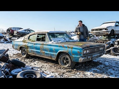 ASMR Car Restoration | 1966 Dodge Charger Full Restoration From Rust to Showroom Classic