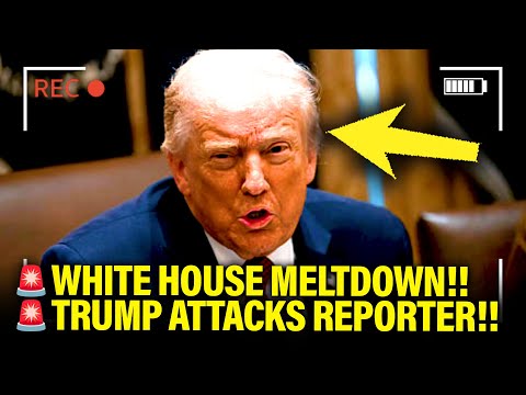 Trump has PSYCHOTIC MELTDOWN on LIVE TV at WH PRESSER