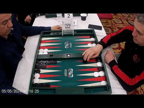 Длинные нарды. С.Зеленов - И.Ульданов. Казань 2024