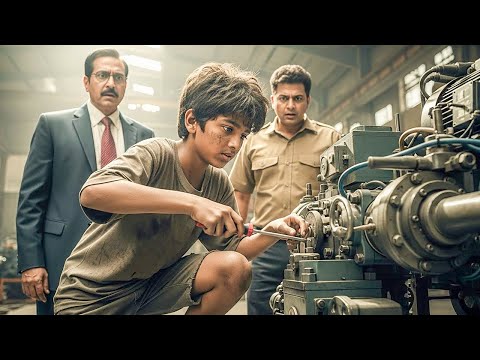 कचरा उठाने वाले लड़के ने कहा: "साहब, मैं इस मशीन को ठीक कर सकता हूँ"... सब दंग रह गए।