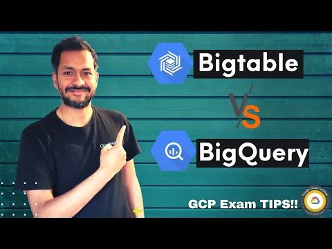 Bigtable Vs BigQuery - Professional Cloud Architect | Google Cloud Exam