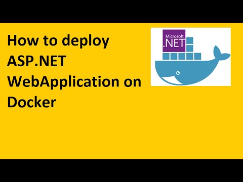 How to deploy ASP NET Web Application on Docker Container