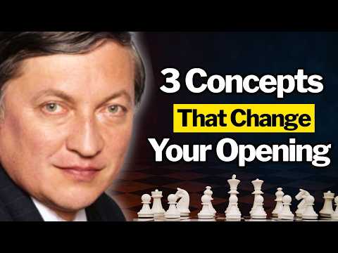 🔥3 Opening Concepts 👉 That you should NEVER FORGET.