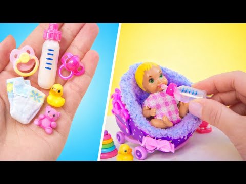 DIY Baby Doll Accessories: Strollers, Bathtubs & Cute Crafts 🍼✨