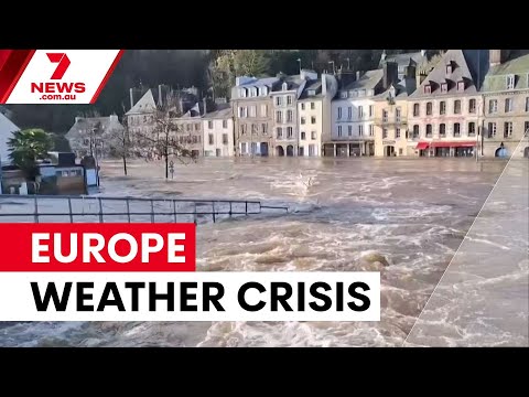 Cyclone Harry devastates Italy as France floods worsen | 7NEWS