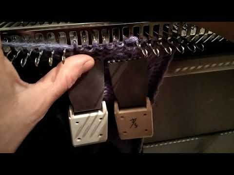 Бесшовные носки на однофонтурной машине